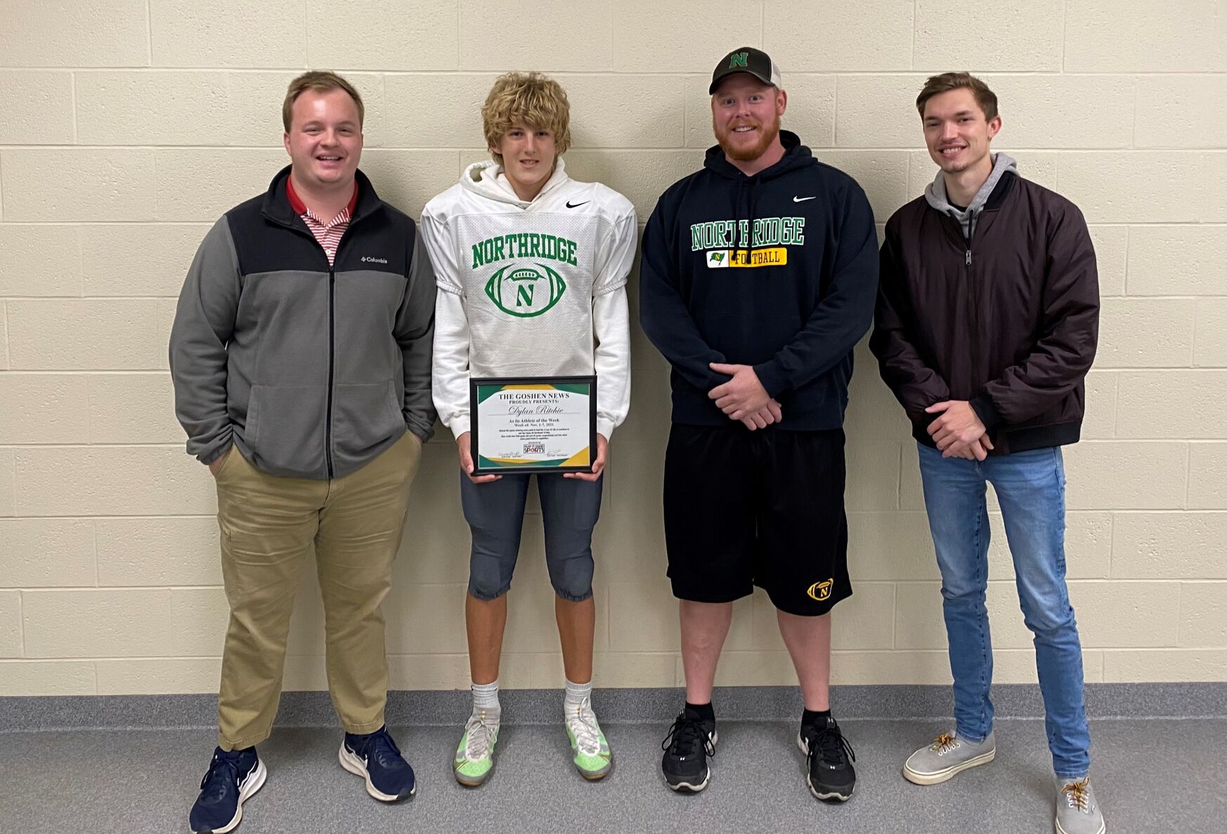 Northridge’s Dylan Ritchie wins TGN Athlete of the Week (Nov. 1-7, 2021)